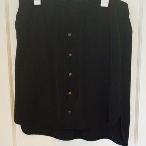 Apt. 9 Black High-Low Mini Skirt for Work